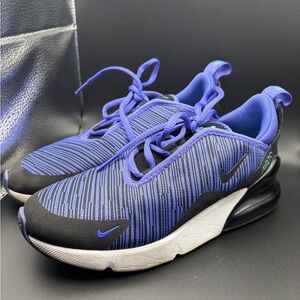 Nike air max 270 Purple and Black Sneakers kids size 3